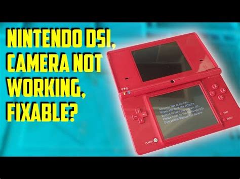 Fixing error message Nintendo dsi XL. .